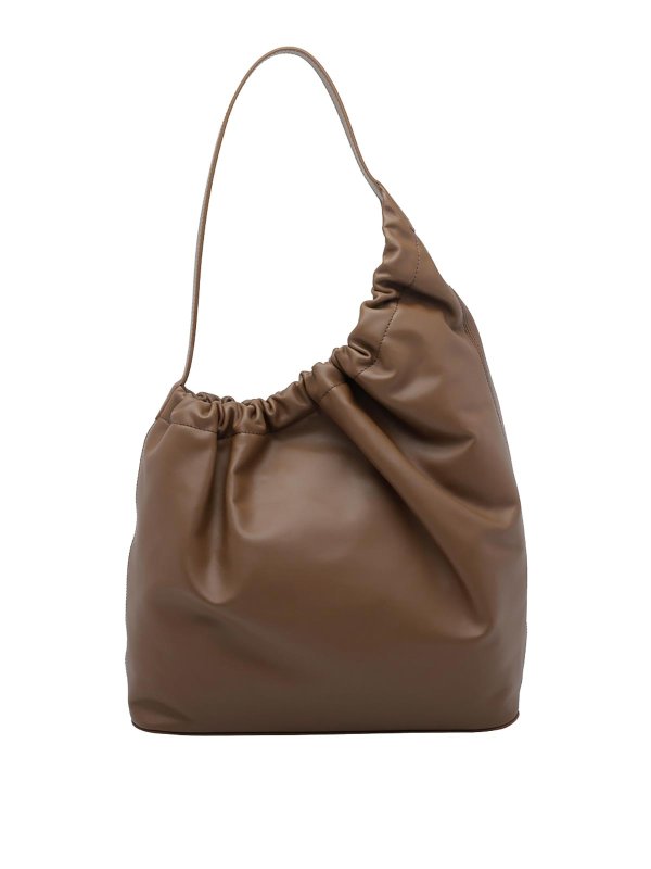 The Best Shops AESTHER EKME: ショルダーバッグ - ショルダーバッグ - ブラウン