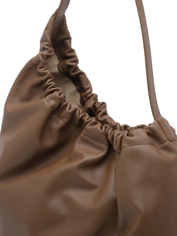 ショルダーバッグ - ブラウン shop online: AESTHER EKME