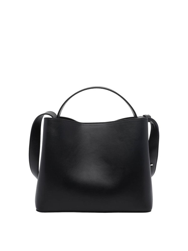 The Best Shops AESTHER EKME: ショルダーバッグ - ショルダーバッグ - 黒