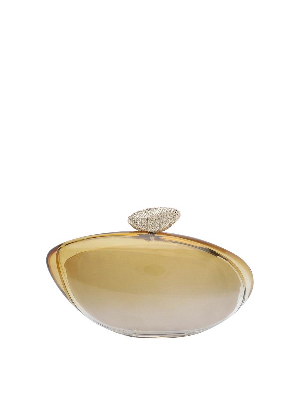 The Best Shops BENEDETTA BRUZZICHES: クラッチバッグ - クラッチバッグ - 金