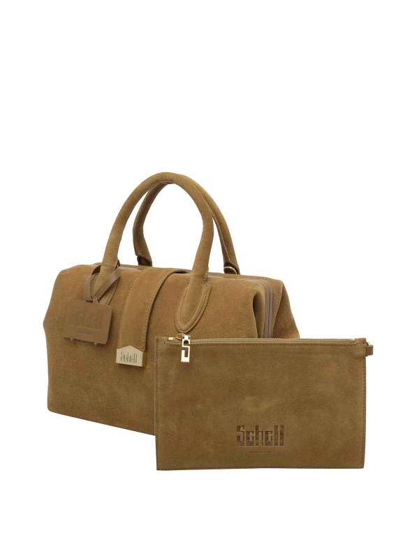 クラッチバッグ - ベージュ shop online: SCHELL