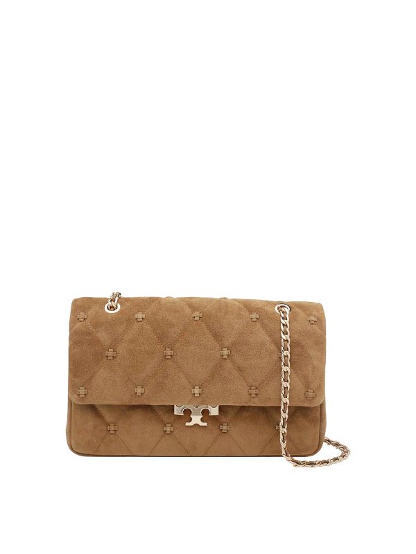 TORY BURCH: ショルダーバッグ - ショルダーバッグ - ベージュ