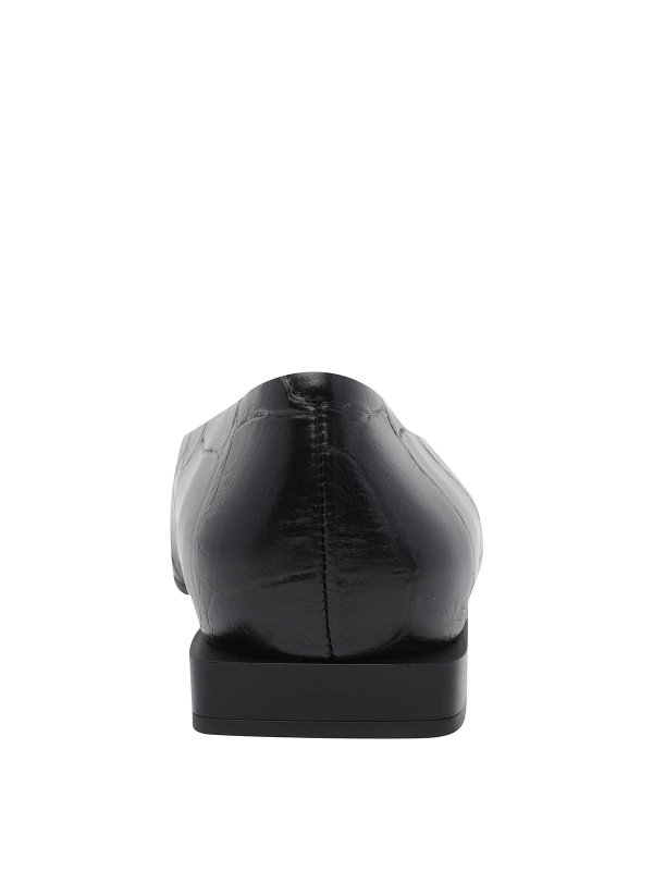 フラットシューズ - 黒 shop online: ANGEL ALARCON