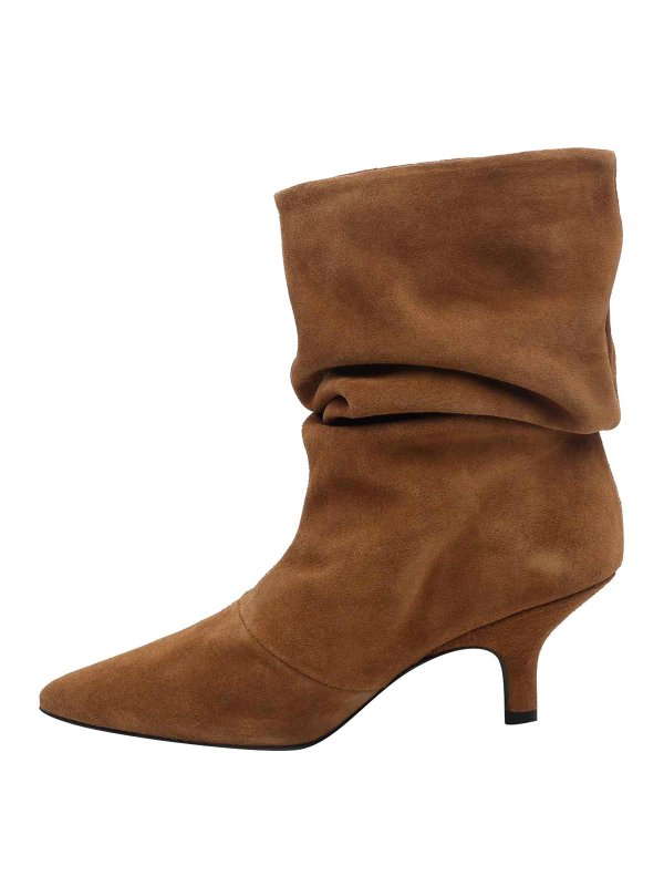 Suede Booties shop online: ANGEL ALARCON