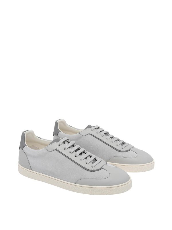BRUNELLO CUCINELLI: Chaussures de sport online - Baskets - Gris