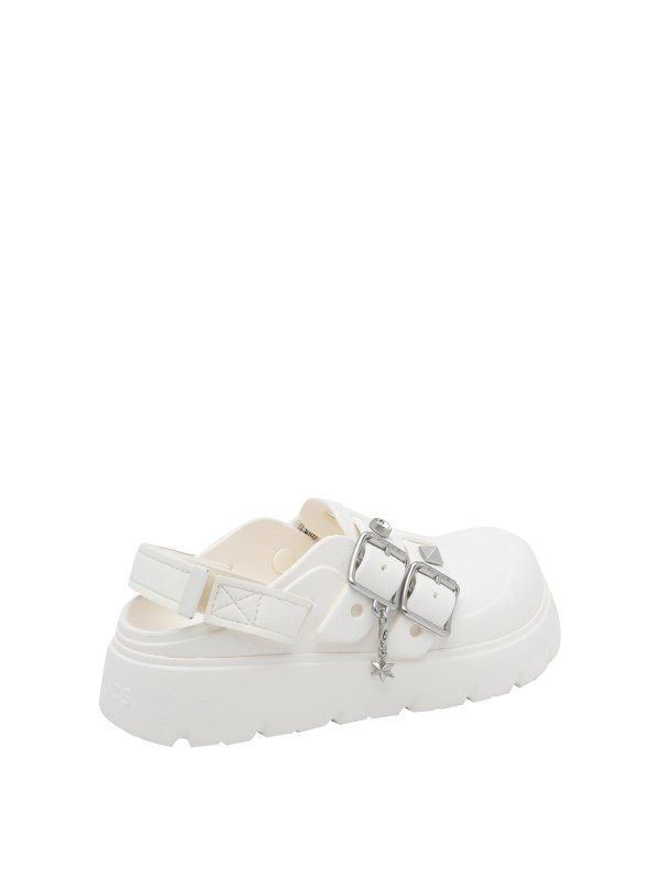 The Best Shops CROCS: Mules - Mules - Blanc