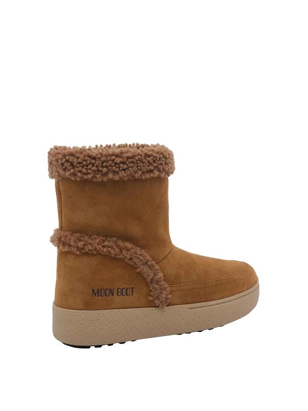 The Best Shops Moon Boot: Bottines - Bottines - Marron