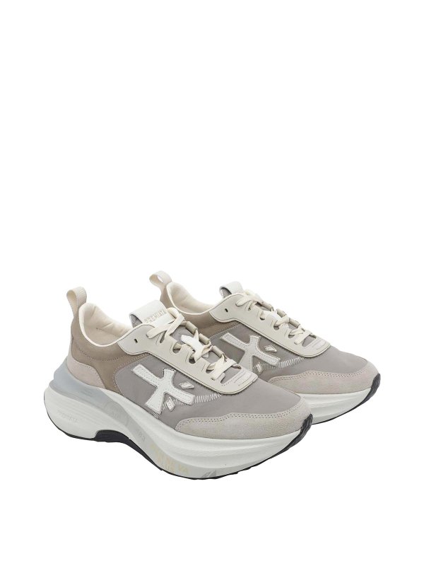PREMIATA: Chaussures de sport online - Baskets - Beige