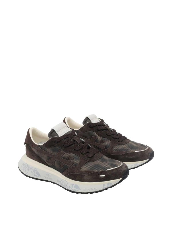 PREMIATA: Chaussures de sport online - Baskets - Marron