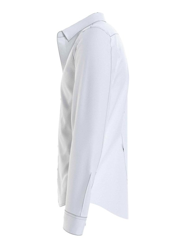 The Best Shops CALVIN KLEIN: シャツ - シャツ - 白