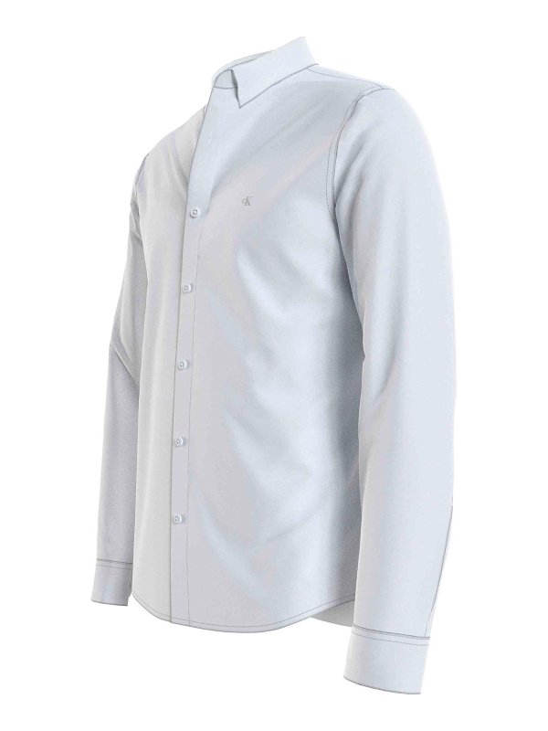 シャツ - 白 shop online: CALVIN KLEIN