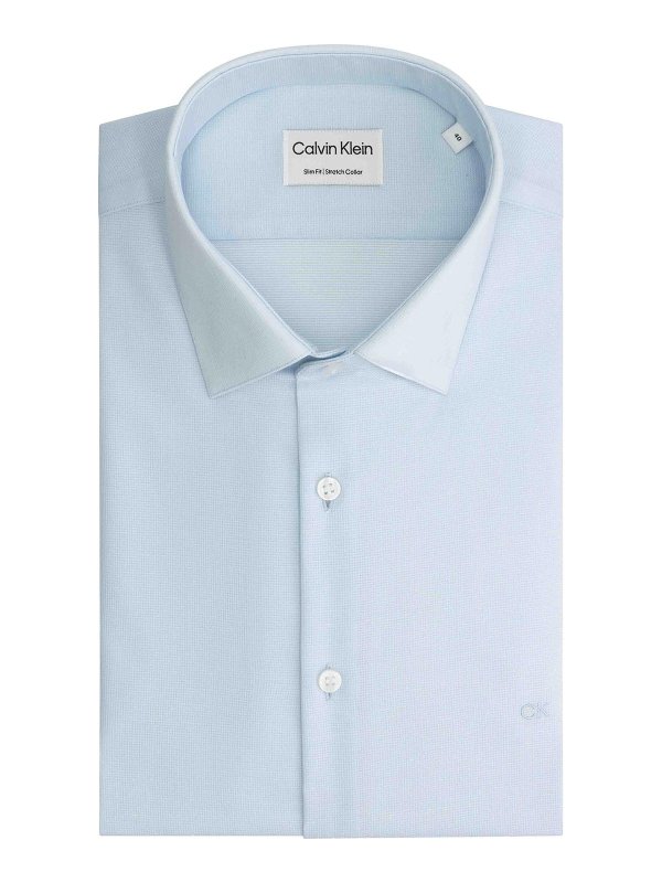 CALVIN KLEIN: Hemden - Hemd - Blau