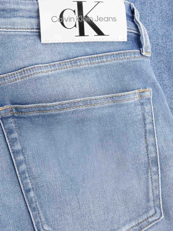 CALVIN KLEIN: ストレートジーンズ online - ストレートジーンズ - ブルー