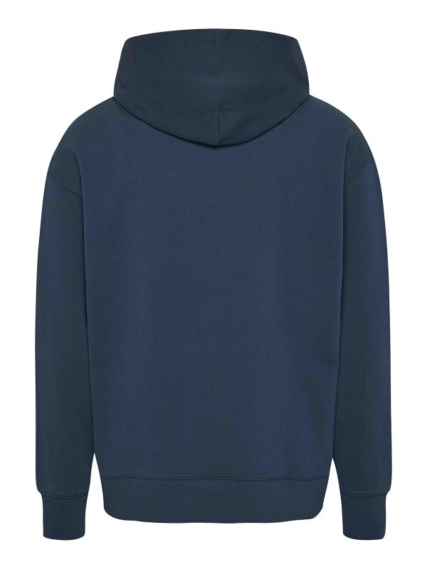 The Best Shops TOMMY HILFIGER: スウェット＆セーター - スウェットシャツ/セーター - ブルー