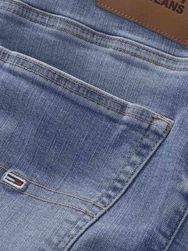 TOMMY HILFIGER: jeans dritti, a sigaretta online - Jeans