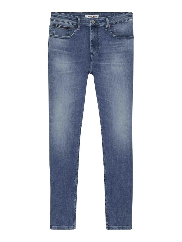 TOMMY HILFIGER: Jeans Rectos - Vaqueros Rectos - Azul