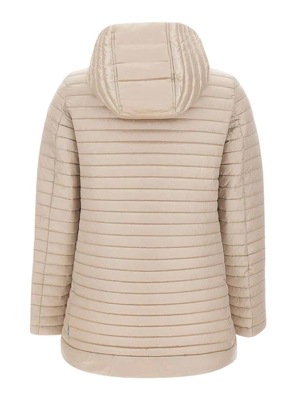 Save The Duck: knee length coats online - Beige Jackets