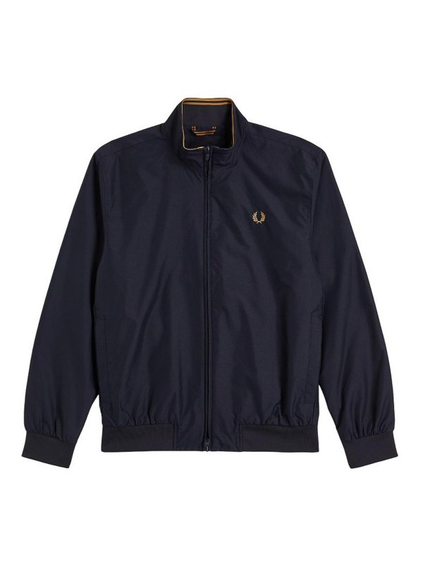 FRED PERRY: ニーレングスコート - 膝丈コート - ブルー