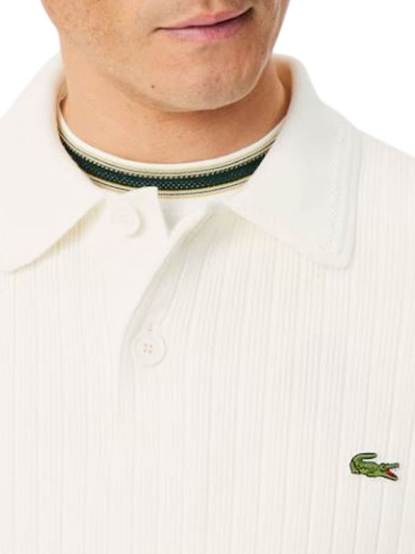 The Best Shops LACOSTE: ポロシャツ - クリーム