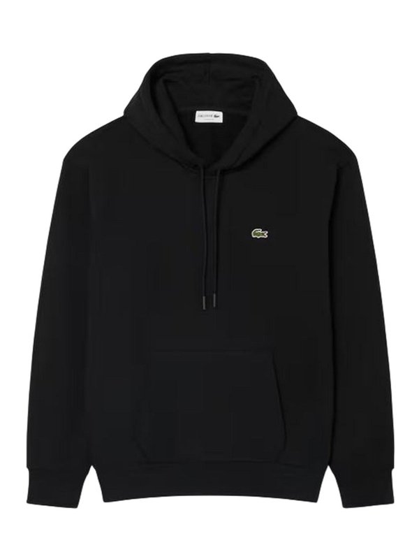 LACOSTE: スウェット＆セーター - スウェットシャツ/セーター - 黒