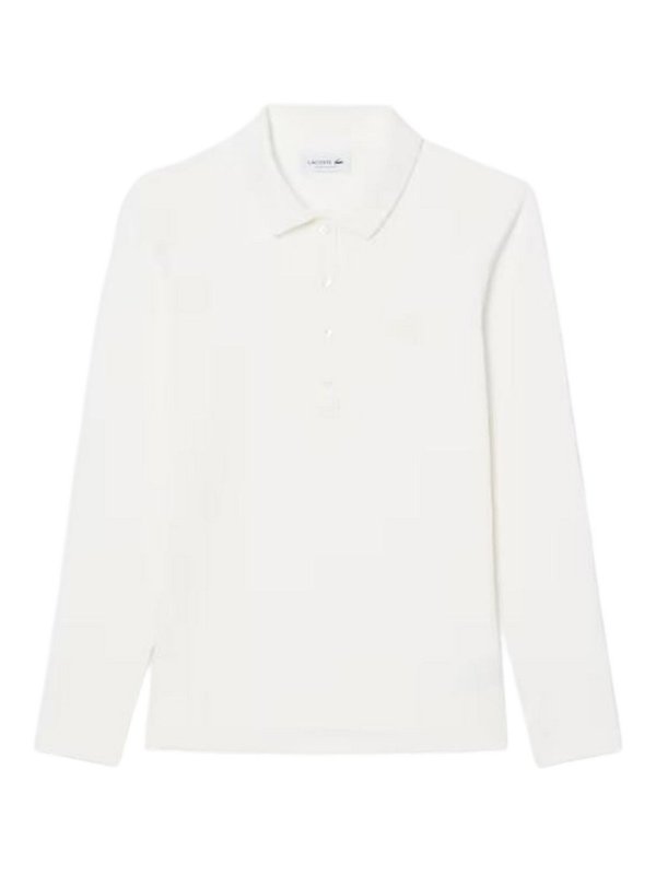 LACOSTE: ポロシャツ - ポロシャツ - クリーム
