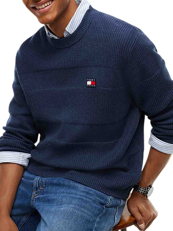 TOMMY HILFIGER buy online クルーネック - ブルー