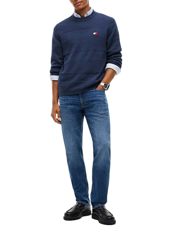 The Best Shops TOMMY HILFIGER: クルーネック - ブルー