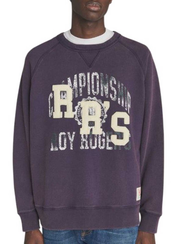 スウェットシャツ/セーター - 紫 shop online: ROY ROGER