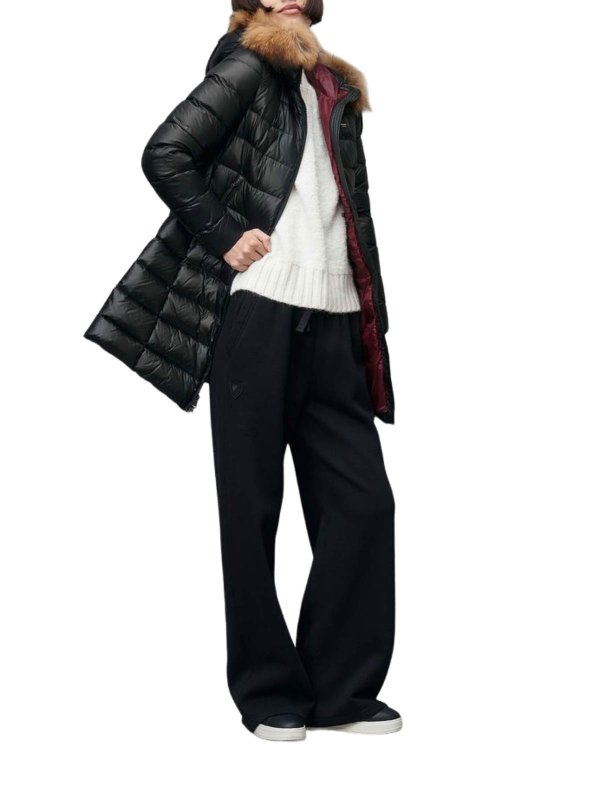 膝丈コート - 黒 shop online: BLAUER