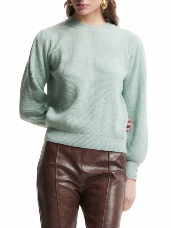 KOCCA buy online Rundhalspullover - Grün