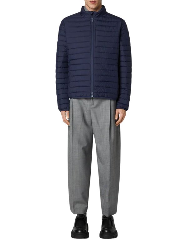 Save The Duck: knee length coats online - Blue Jackets