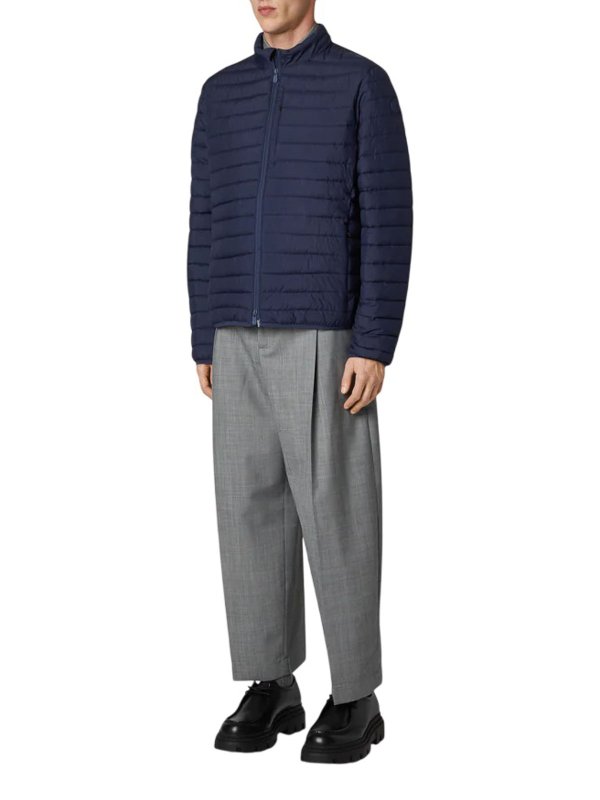 The Best Shops Save The Duck: knee length coats - Blue Jackets