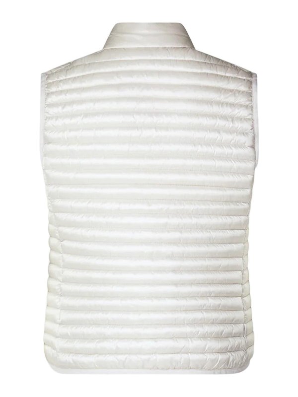 Save The Duck: knee length coats online - White Jackets