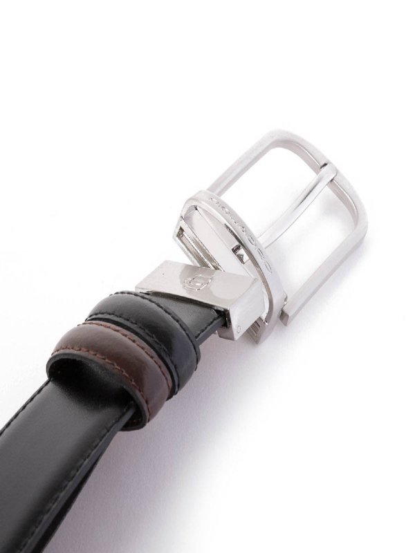 The Best Shops PIQUADRO: belts - Black Belts