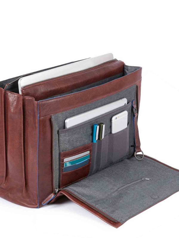 旅行鞄 - ダークブラウン shop online: PIQUADRO