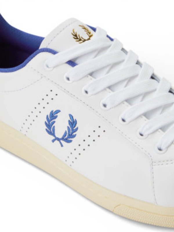 The Best Shops FRED PERRY: Baskets - Blanc