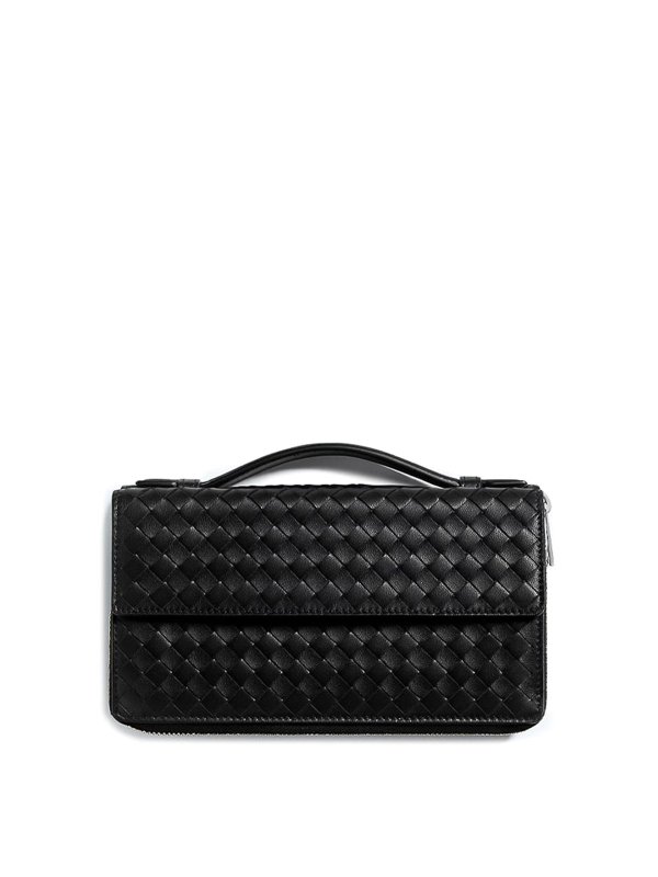 BOTTEGA VENETA: 財布＆ポーチ - 財布 - 黒
