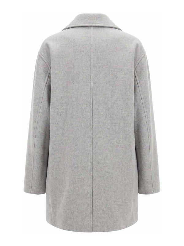 BOTTEGA VENETA: ショートコート online - ショートコート - グレー