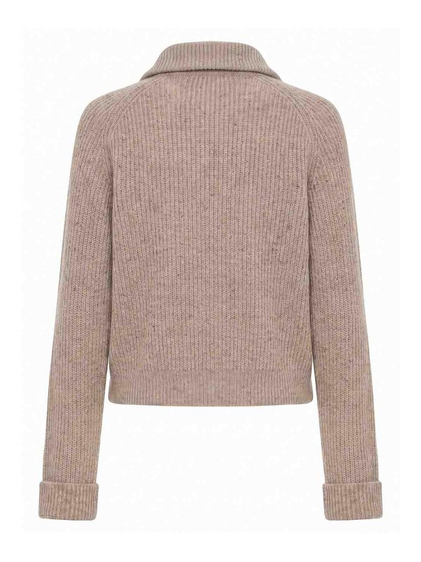 BRUNELLO CUCINELLI: カーディガン online - カーディガン - ブラウン
