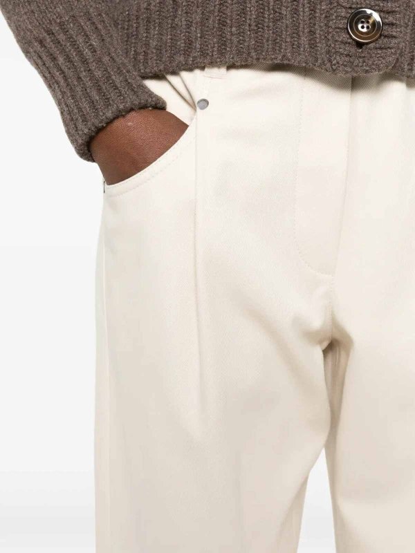 BRUNELLO CUCINELLI buy online カジュアルパンツ - 白