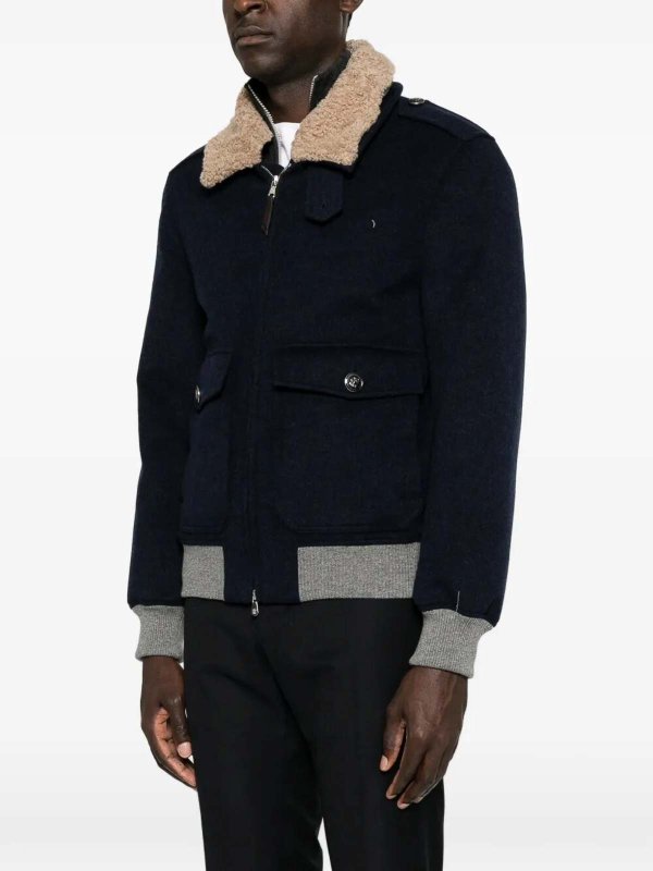 The Best Shops BRUNELLO CUCINELLI: ボンバージャケット - ボンバージャケット - ブルー
