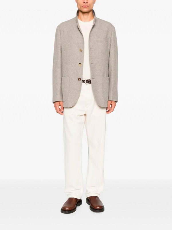 BRUNELLO CUCINELLI: ブレザー online - ブレザー - グレー