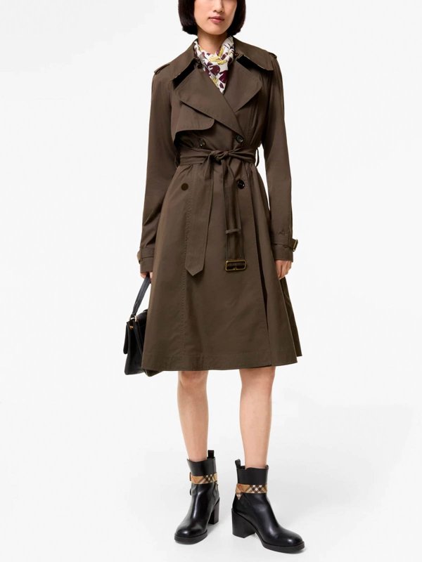 BURBERRY: トレンチコート online - トレンチコート - ブラウン