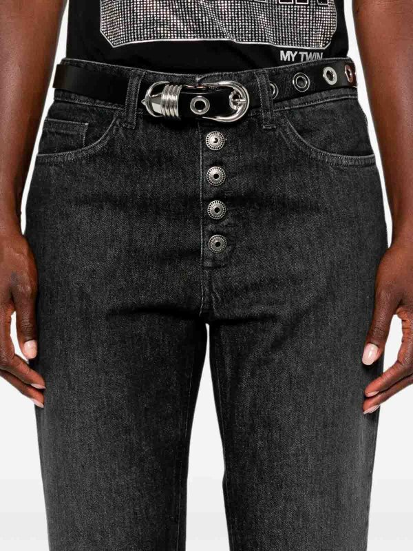 The Best Shops DONDUP: Jeans Rectos - Vaqueros Rectos - Negro