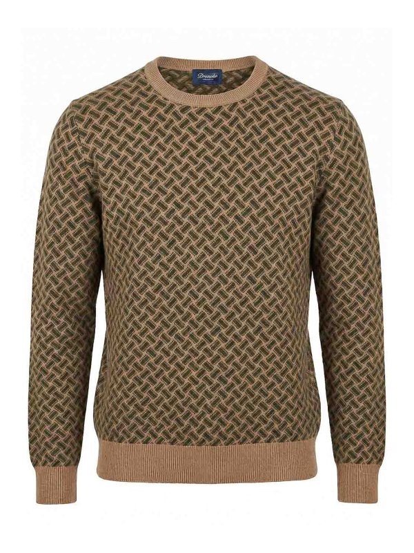 DRUMOHR: Pull col rond - Pull Col Rond - Vert