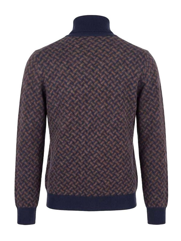 DRUMOHR: Rollkragenpullover  und Polo-Ausschnitt online - Rollkragenpullover - Blau