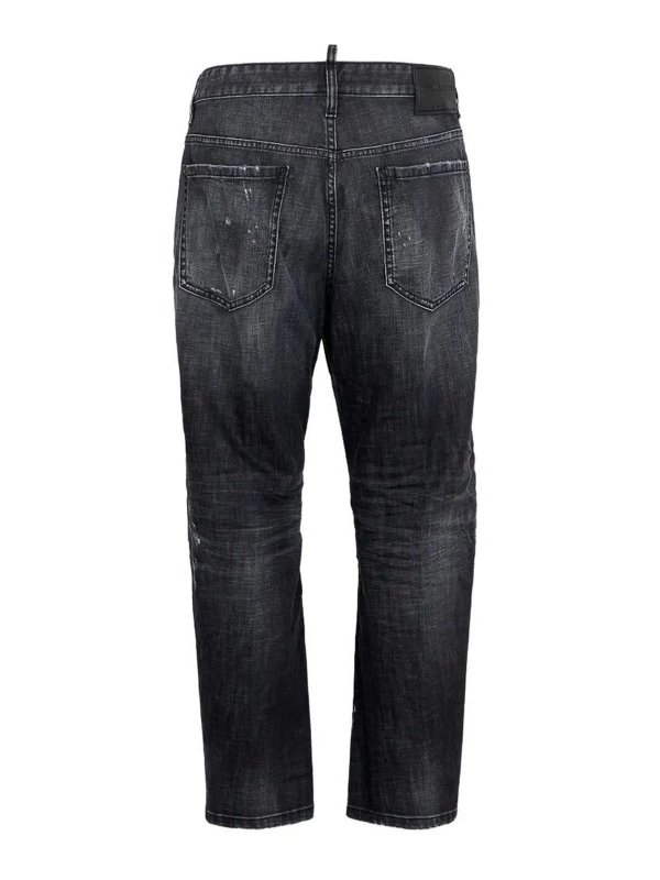 DSQUARED2: ストレートジーンズ online - ストレートジーンズ - 黒