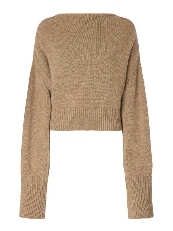 ERMANNO SCERVINO: クルーネック - クルーネック - ベージュ