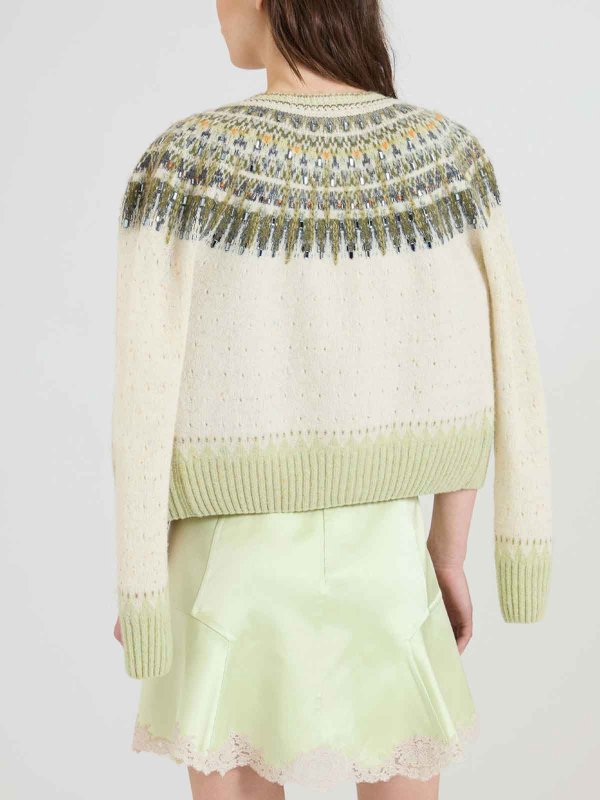 カーディガン - 白 shop online: ERMANNO SCERVINO