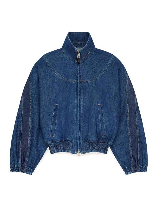 GIVENCHY: ボンバージャケット - ボンバージャケット - ミディアムウォッシュ